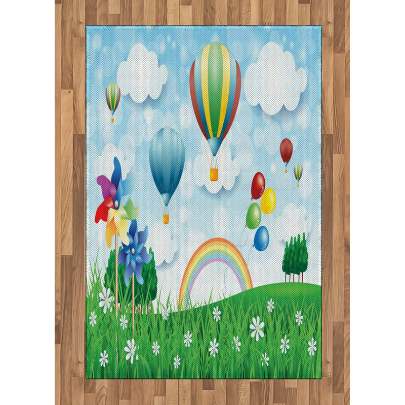Wilbraham Hand Woven Area Rug, Rectangle 120 x 180cm