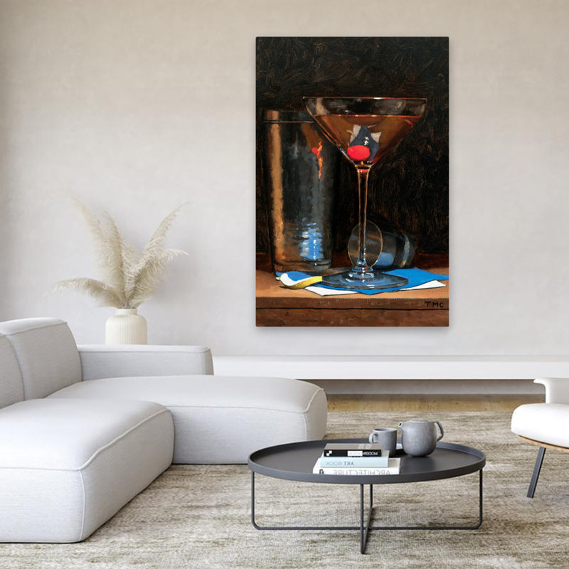 Manhattan - Cuisine cocktails Art, H 60 po x l 40 po