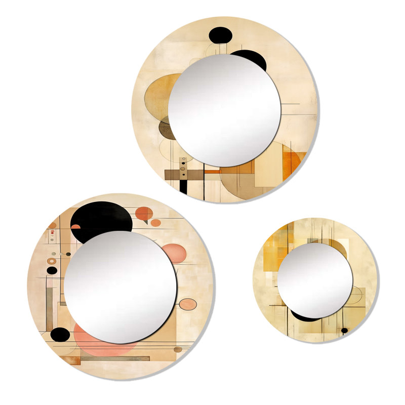 Willmer Metal Round Mirror
