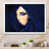 Toile blanche avec cadre photo