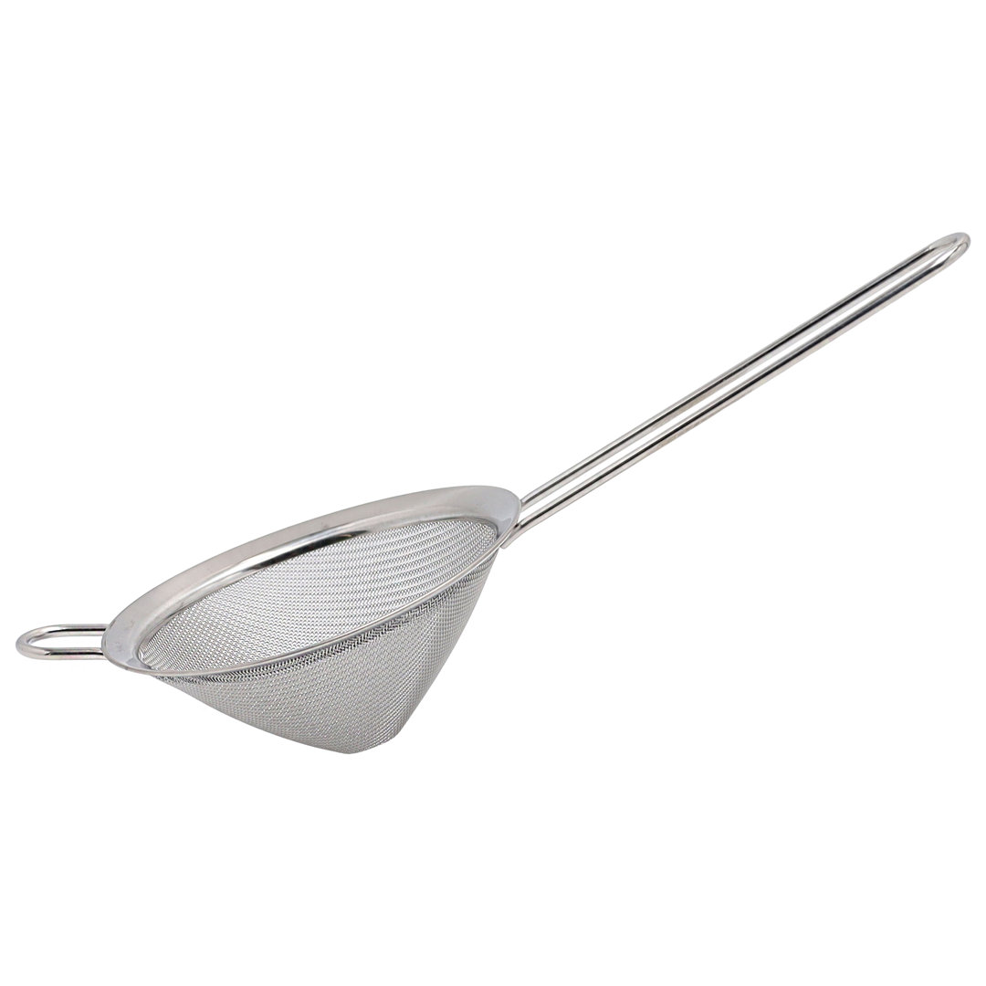 Buckingham Stainless Steel Fine Mesh Conical Sieve Strainer for Straining, Sieving, Filtering & Food Preparation