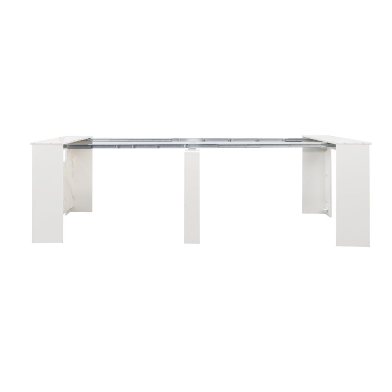Multifunctional extendable console table