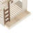 Queen Over Queen Solid Wood Bunk Bed With Storage Drawers, Shelves And Hooks-2081434739-2093981097
