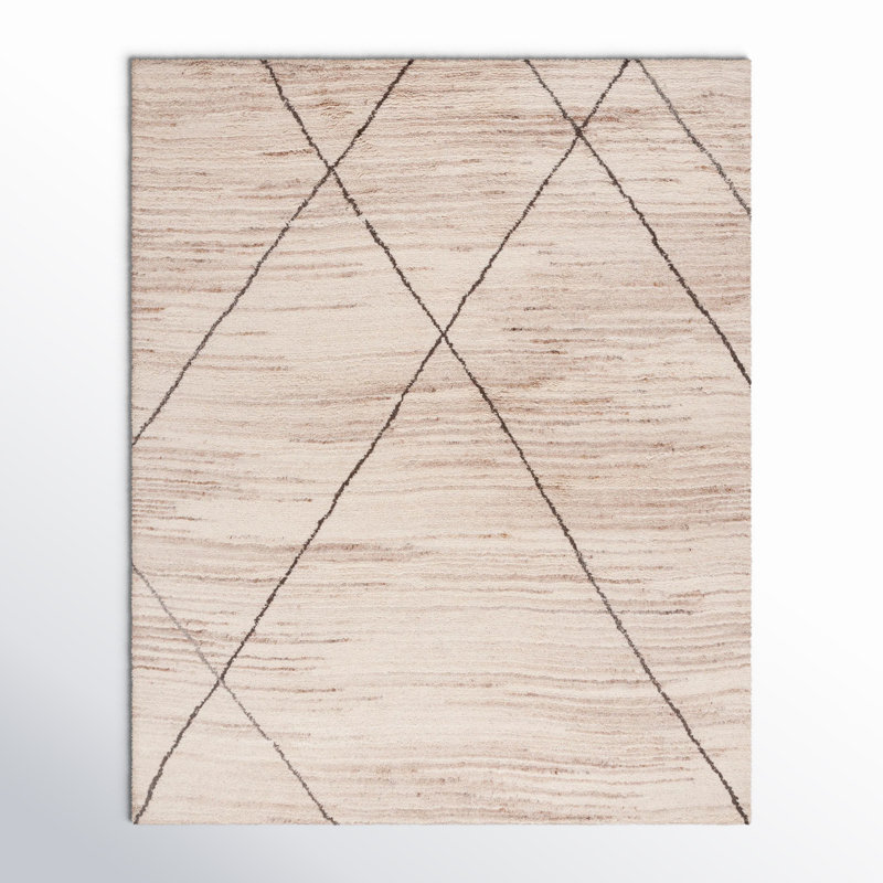 Tapis beige Alacam 791, Rectangle 8 pi x 10 pi