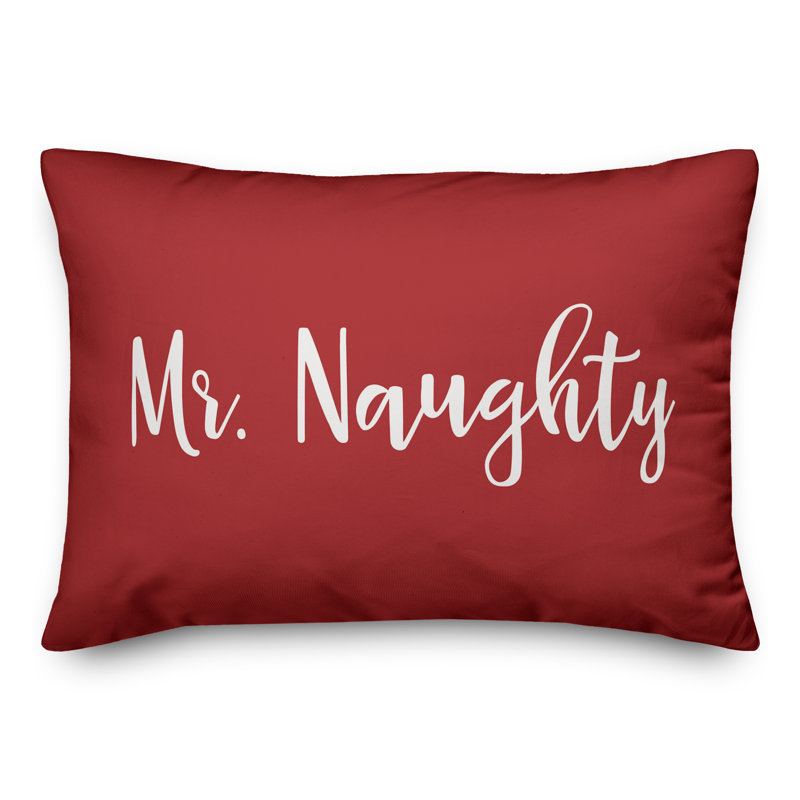  Coussin Mr. Naughty, Rouge