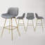 Tabouret de bar pivotant 28,95 po Abingdon-1475718720