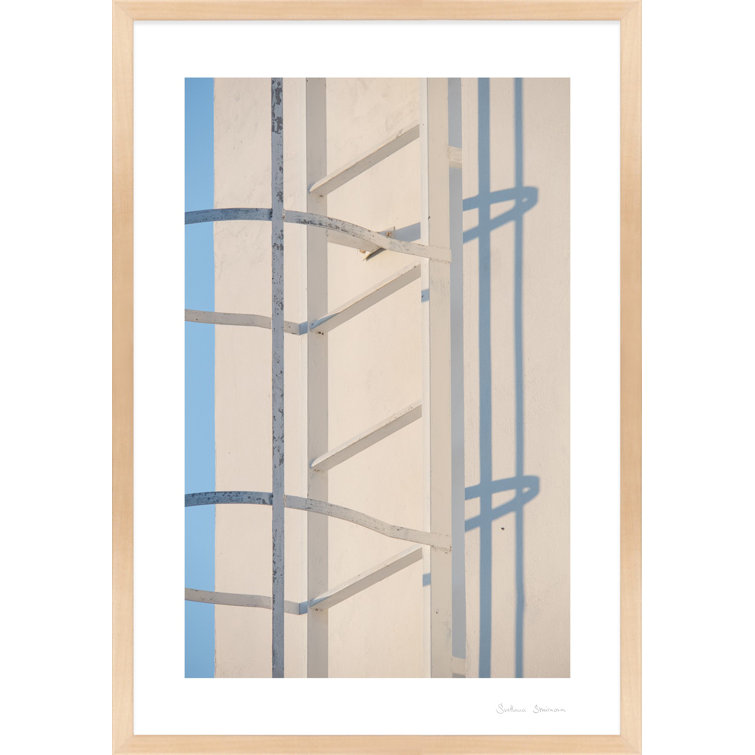 AllModern White Fragments from Greece 1.6 by Svetlana Smirnova - Picture  Frame Photograph