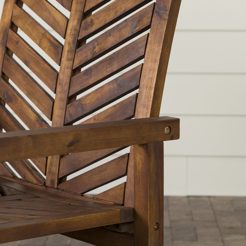 Fauteuil de salle à manger Harbison, Marron foncé