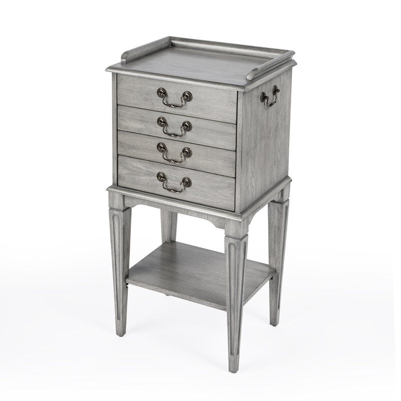 Hardwick 4 Drawer Chest, Gray