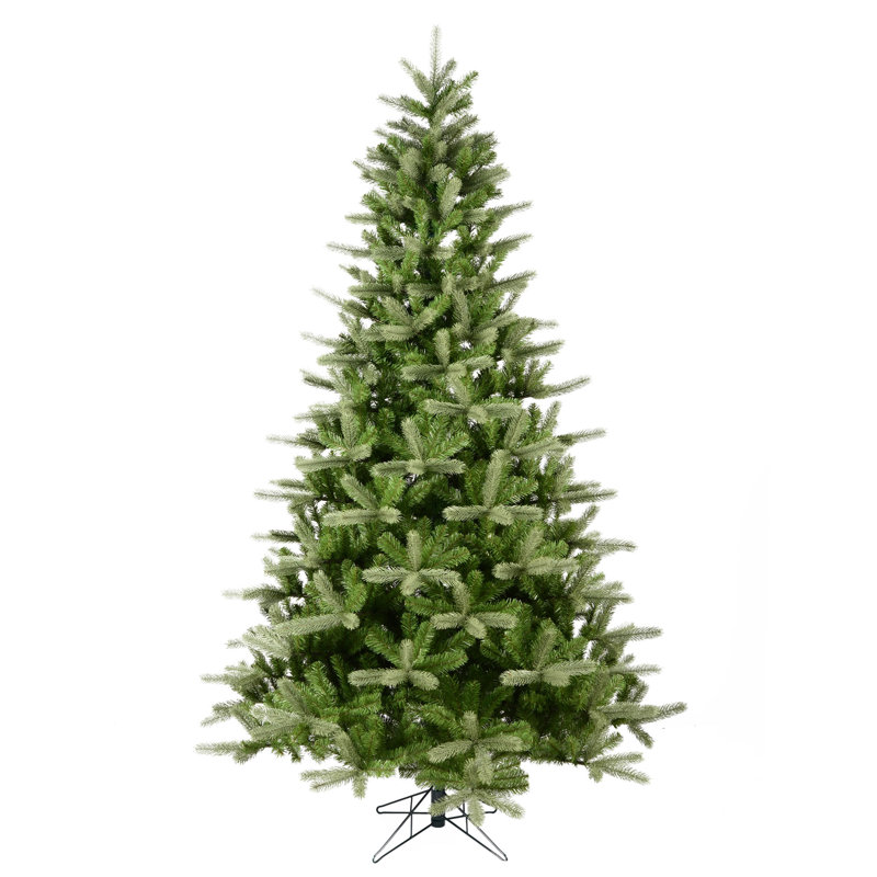 King Green Spruce Artificial Christmas Tree with Stand, 12' H