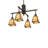 Valley View Mission 4 - Light Antique Brass Unique/Statement Pendant