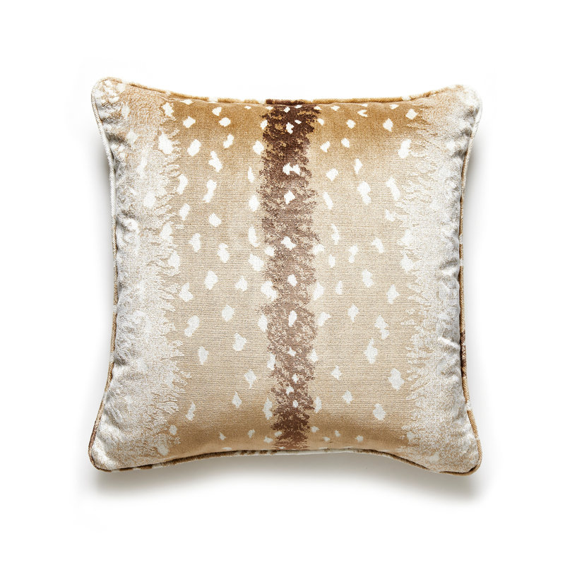 Wild Glamour Square Pillow Cover & Insert, Sahara