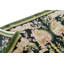 La Wool Floral Area Rug