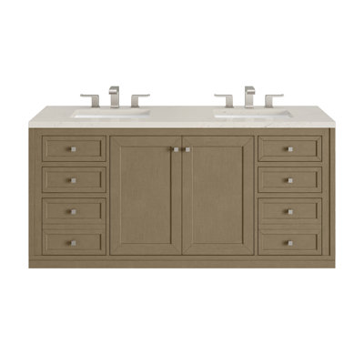 Ensemble de meuble-lavabo double 60 po Chicago