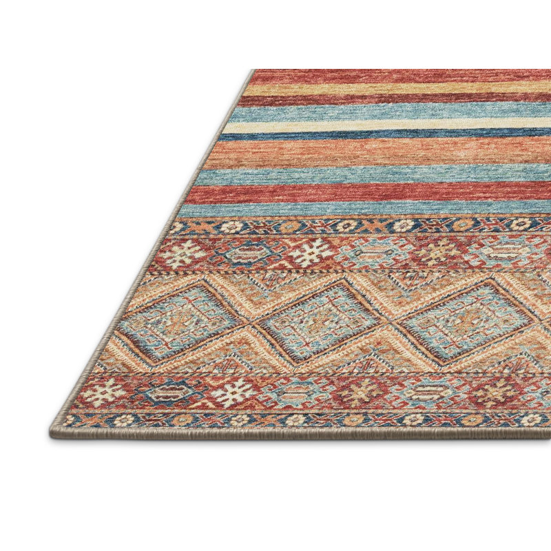 Abstract Indoor Rug, Rectangle 5' x 7'