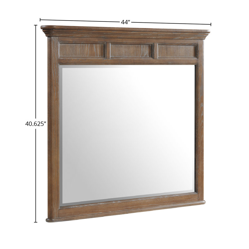 Kinneth Wood Rectangle Mirror