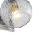 Nella 1 Light Bath Vanity with Ribbed Clear Shade-585197689