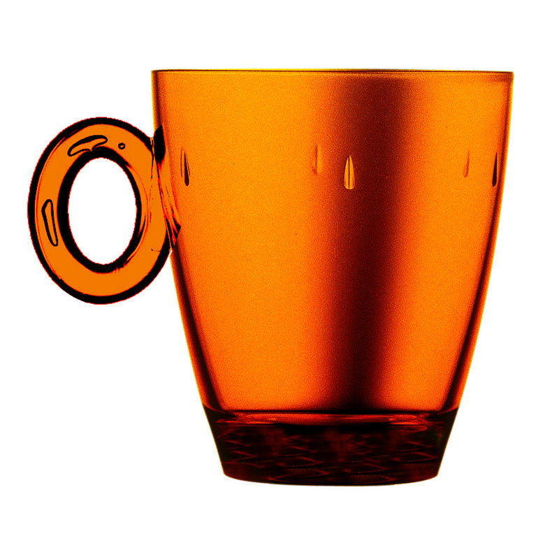 Spa & Wellness Polycarbonate Mug, Amber