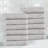 Destin Viscose Cotton Blend Medium Weight Textured Ribbed Face Towels Washcloths-106813579