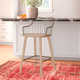 Lipman Solid Wood 25.75" Counter Stool