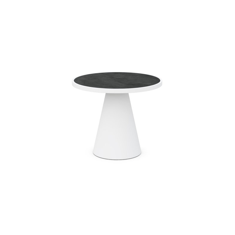 Leon Dining Table Dekton Top, White, Micron