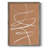 Terracotta Drift II - Matted and Framed Under Acrylic Glass, Large Living Room Wall Art-824401830-833930101-833930102
