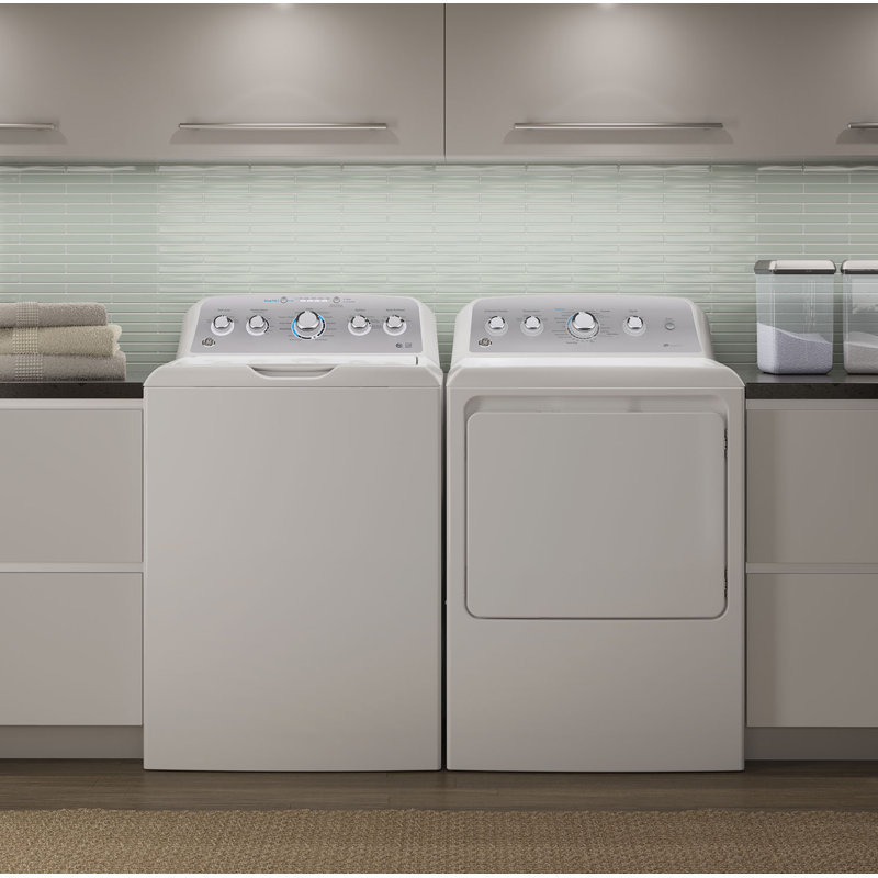 GE 4.6 Cu. Ft. Top Load Washer and GE 7.2 Cu. Ft. Electric Dryer