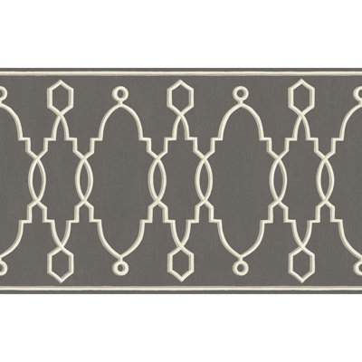 Parterre Geometric Wallpaper Border