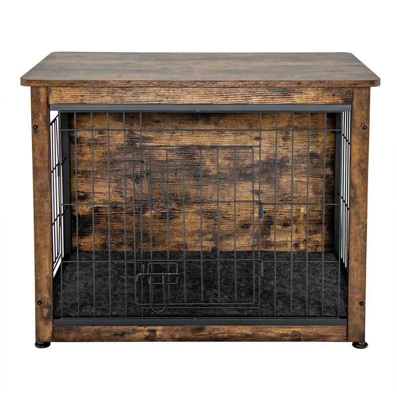 Woden Pet Crate with 2 Doors
