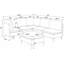 Avary Upholstered L-Shaped Sectional Reversible-462537862