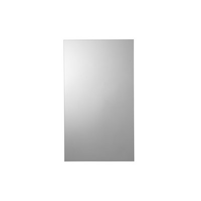 Shamanique Surface or Recessed Mount Frameless 1 of Doors Medicine Cabinet with 1 Adjustable Shelves