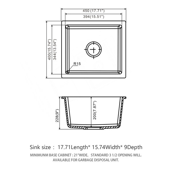 Dimensions du produit