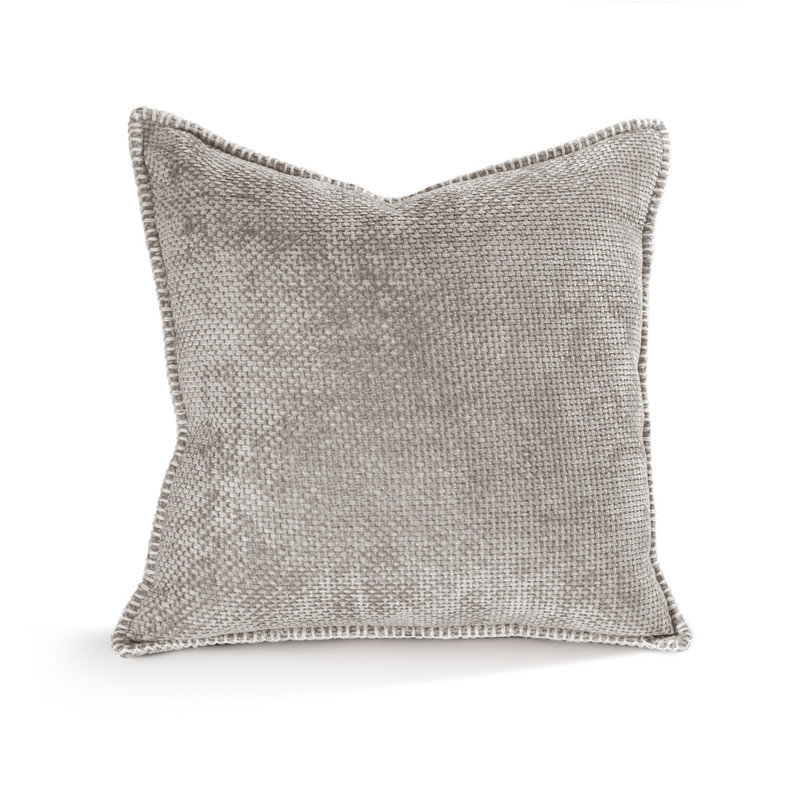 Ensemble de 2 coussins en chenille Austin Horn Classics 20 "X 20", Gris colombe
