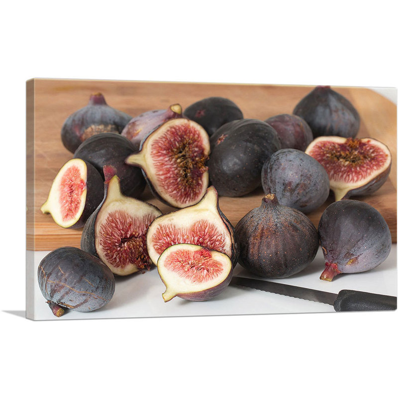 Figues Home Decor - reproduction de photo sur toile tendue, H 18 po x l 26 po x P 0,75 po