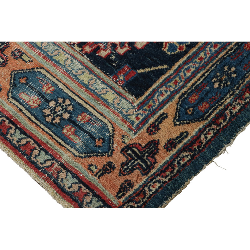 Antique One-of-a-Kind 3'3X6'6 Hand Knotted Area Rug