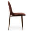 Chaise d'appoint rembourrée avec pieds en métal Jozwiak-457954145