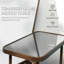 Nordic Style Glider Bench,Outdoor 2-Person Glider Bench