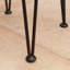 Tabouret de bar en bois et métal