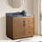 Avignon 42" Single Sink Freestanding Bathroom Vanity with Black Limestone Top-114248465-94008117
