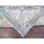 9'2"x11'10" Shark Gray Hand Knotted Heris All Over Design Peshawar Rug 693350828E0A42A89BC16EDAC615B968