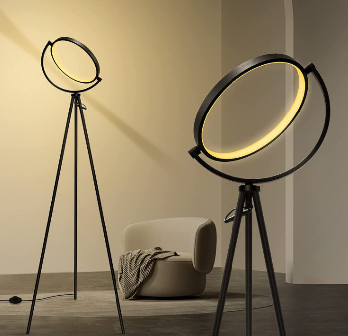 Lampe trépied 17 po Antaneice
