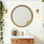 Miroir décoratif rond 23,62 po Farmhouse-1212872783-1212872785