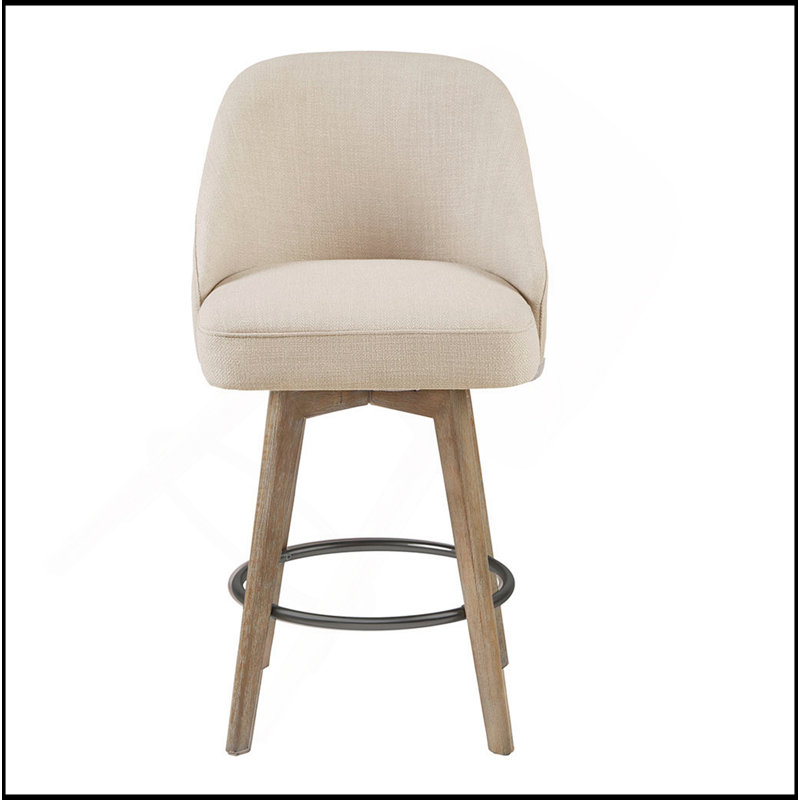Tabouret de comptoir avec siège pivotant