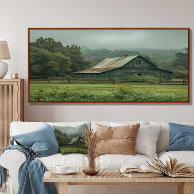 Hans - Barn Wall Art Print
