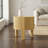 Round Fluted Side Table