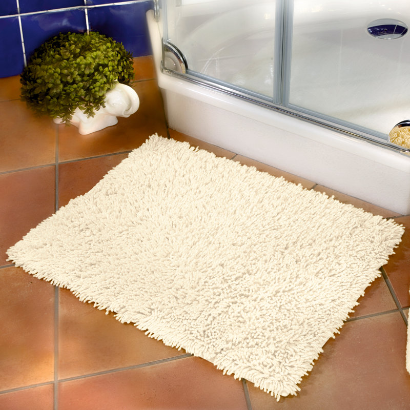 New York Cotton Bath Rug, 60 x 100cm, Lime