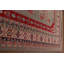 Grand tapis géométrique Kazak fabriqué à la main