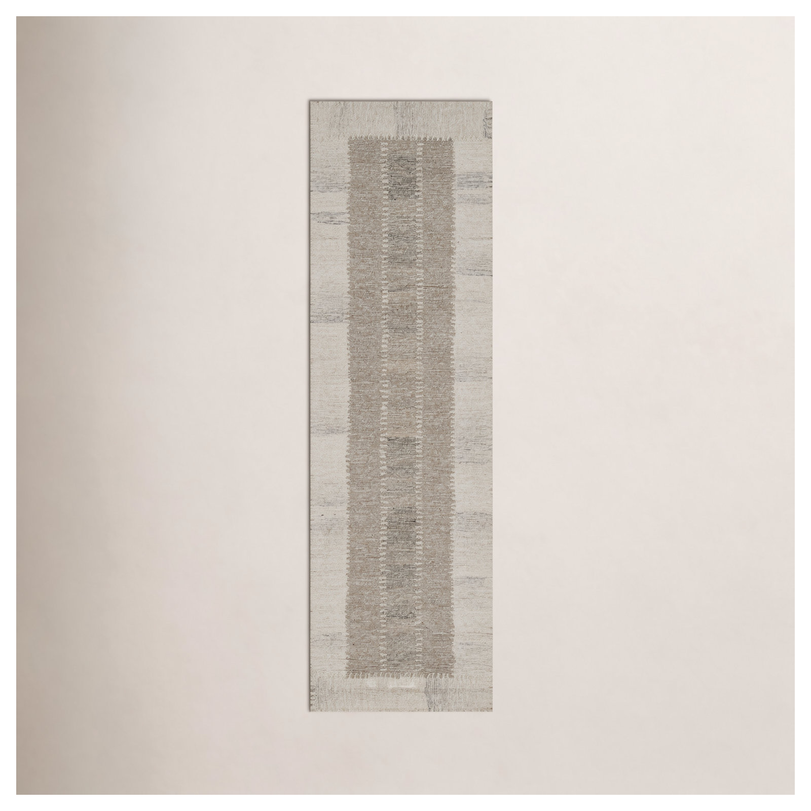 Lanora Hand Tufted Wool Grey Rug, Rectangle 3'6" x 5'6"