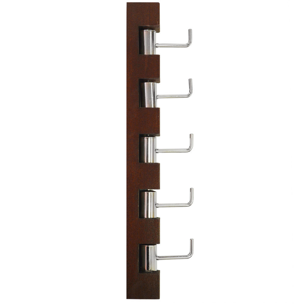 Vertical Wall Mounted Coat Rack