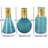 Jaelys Glass Tinted Decorative Vase with Shiny Round Opening Set-106031253-106031254